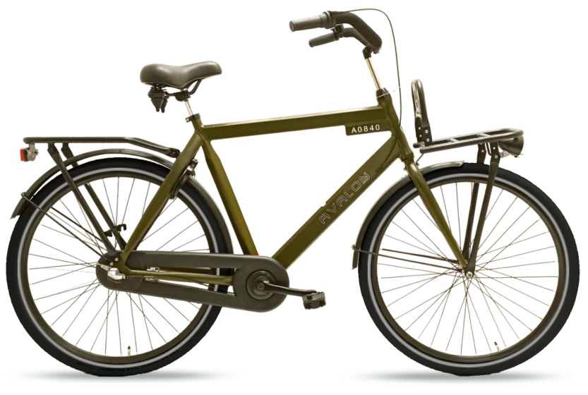 Vélos de transport hommes Style 28 Pouces 58 cm Homme 3SP Frein à rétropédalage Vert olive - Avalon – Image 5