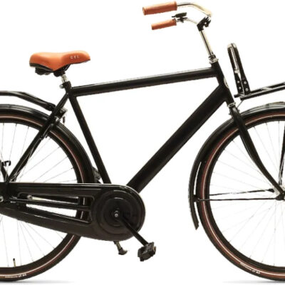 Vélos de transport hommes Transporter 28 Pouces 58 cm Homme Frein à rétropédalage Noir mat - Avalon