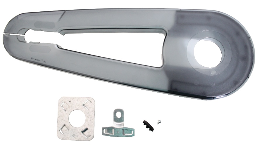 Chain guard Étui à chaîne Benjamin 20 pouces ouvert transparent 52 x 18 cm - AXA – Image 3