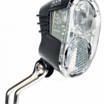 Phares avant Beam Echo 15 Interrupteur On / Off LED Dynamo Black - AXA