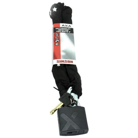 Locks Newton Pro Moto 2 Cadenas à chaîne 1000 x 8,5 mm Noir - AXA – Image 3