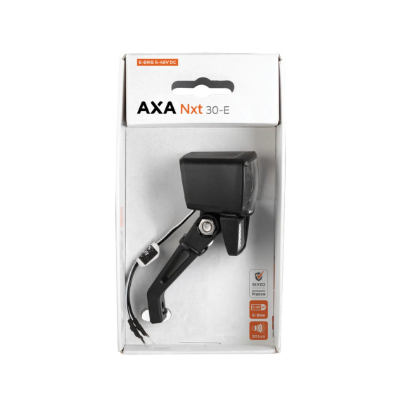 Phares avant NXT 30 Phare E-Bike LED 6-48V Noir - AXA – Image 3
