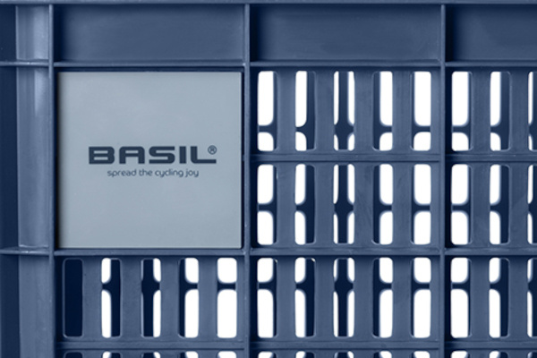 Caissons vélos caisse à vélo recyclée L 40 litres bleu - 21159 - Basil – Image 4