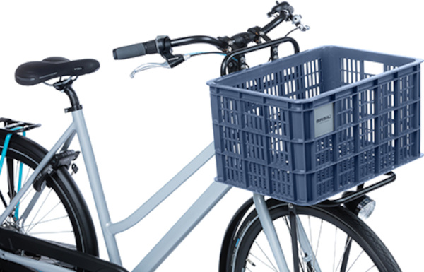 Caissons vélos caisse à vélo recyclée L 40 litres bleu - 21159 - Basil – Image 6