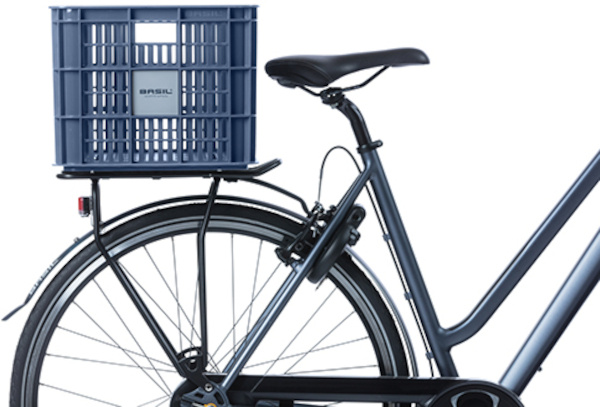 Caissons vélos caisse à vélo recyclée L 40 litres bleu - 21159 - Basil – Image 7