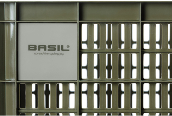 Caissons vélos caisse à vélo recyclée L 40 litres vert - 21160 - Basil – Image 3