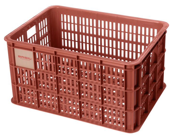 Caissons vélos caisse à vélo recyclée L 40 litres rouge - 21161 - Basil – Image 2