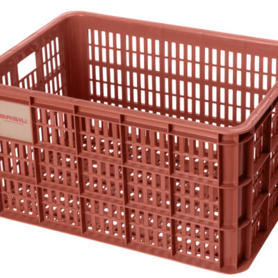 Caissons vélos caisse à vélo recyclée L 40 litres rouge - 21161 - Basil