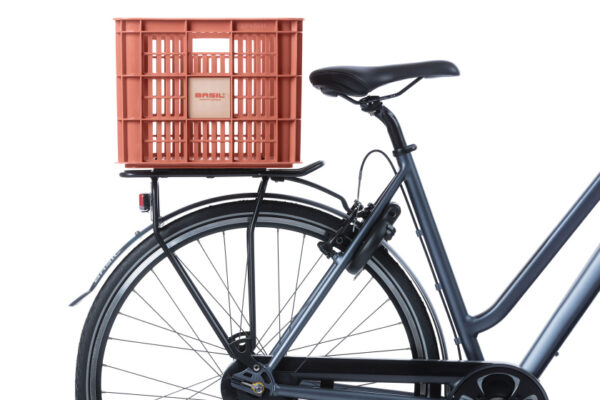 Caissons vélos caisse à vélo recyclée L 40 litres rouge - 21161 - Basil – Image 7