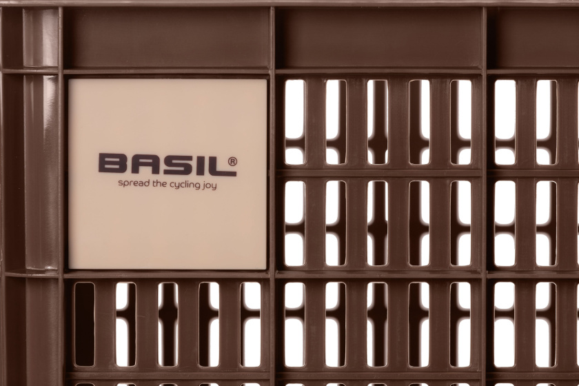 Caissons vélos caisse à vélo recyclée M 29,5 litres marron - 21139 - Basil – Image 3