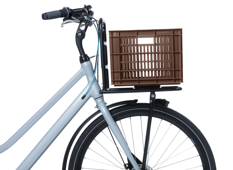 Caissons vélos caisse à vélo recyclée M 29,5 litres marron - 21139 - Basil – Image 5