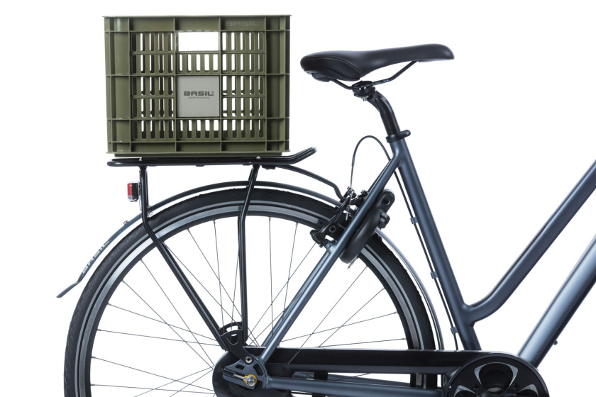 Caissons vélos caisse à vélo recyclée M 29,5 litres vert - 21136 - Basil – Image 7