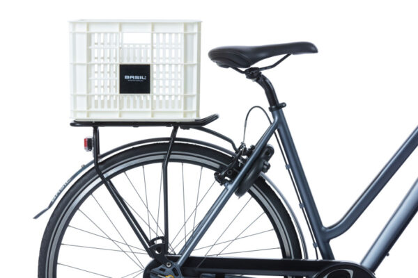Caissons vélos caisse à vélo recyclée M 29,5 litres blanc - 21138 - Basil – Image 7
