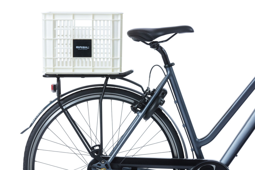 Caissons vélos caisse à vélo recyclée M 29,5 litres blanc - 21138 - Basil – Image 7