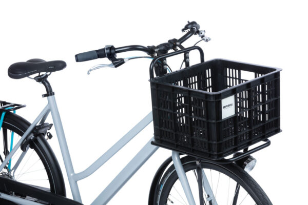 Caissons vélos caisse à vélo recyclée M 29,5 litres noir - 21134 - Basil – Image 6