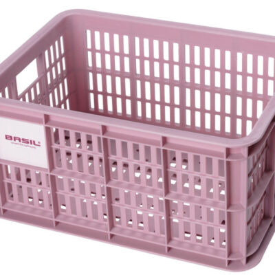 Caissons vélos caisse à vélo recyclée S 17,5 litres rose - 21116 - Basil