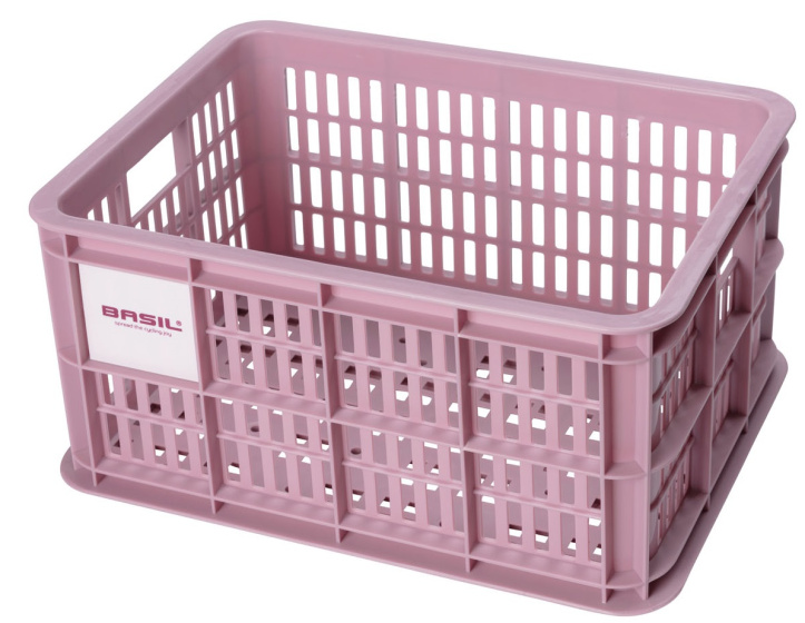 Caissons vélos caisse à vélo recyclée S 17,5 litres rose - 21116 - Basil