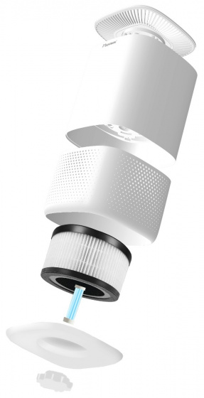 Contrôle du climat Airp100uv Filtre à air 3-en-1 Blanc/Noir - Bestron – Image 3
