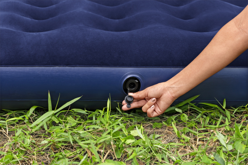 Matelas pneumatiques Flocked 22 Full Matelas pneumatique 191 x 137 cm Bleu - Bestway – Image 7