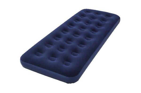 Matelas pneumatiques Flocked 22 Twin Lit gonflable 1 personne Bleu - Bestway – Image 2