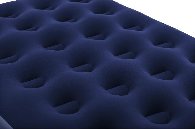 Matelas pneumatiques Flocked 22 Twin Lit gonflable 1 personne Bleu - Bestway – Image 4