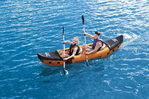 Paddles Pagaies Hydra force aluminium 145 cm 2 pcs bleu - Bestway – Image 3