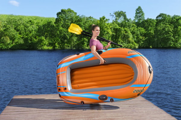 Bateaux gonflables Kondor Elite 2000 Ensemble de bateaux gonflables 2 personnes Orange - Bestway – Image 7
