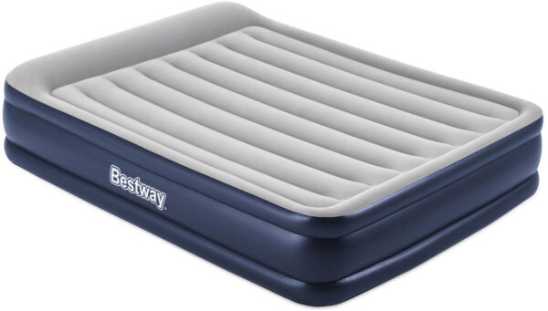 Matelas pneumatiques lit à air tritech 46 cm queen AC 203 cm bleu/gris - Bestway – Image 2