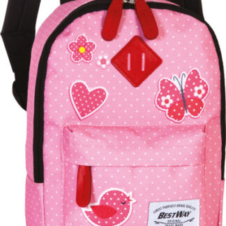 Sacs a dos sac à dos junior 6 litres rose/rouge - Bestway