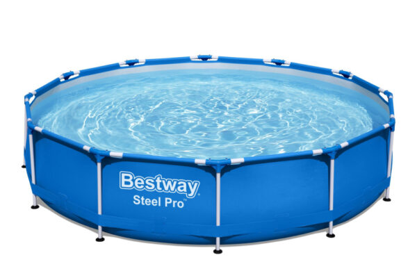 Swimming pools Steel Pro Piscine design avec cadre métallique et pompe ronde 305 - Bestway – Image 3