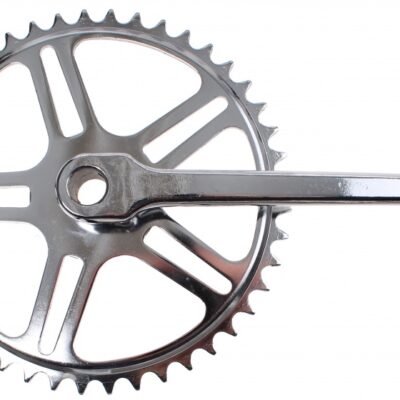 Sets manivelles Pédalier avec mortaise 46T 170 mm argent - Bhogal