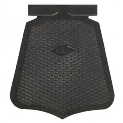 Pare-boue & spoiler Bavette Classic pliage 21 x 19 cm noir (OEM) - Bibia