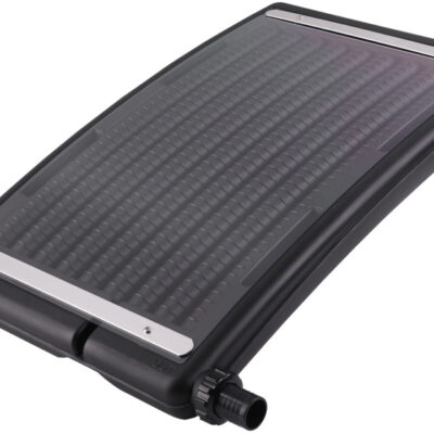 Pool heating chauffage solaire kappa curve petit noir - Blue Bay