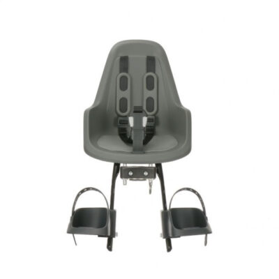 Sièges avant One Mini siège de vélo pour montage sur guidon Urban Grey - Bobike
