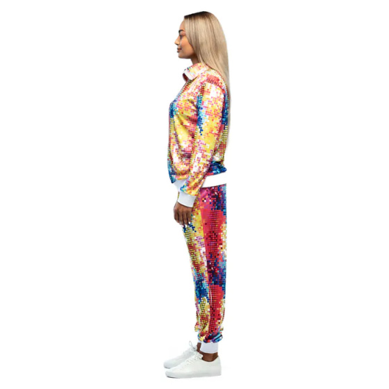 Habillage Tracksuit Disco Babe Dames Multicolore taille L - Boland – Image 3