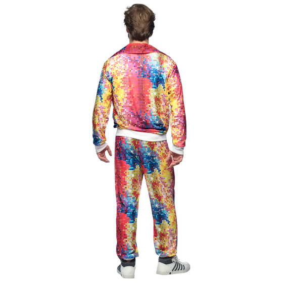 Habillage Tracksuit Disco Dude Hommes Multicolore taille 50/52 - Boland – Image 3