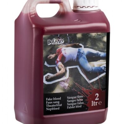 Habiller les attributs jerrican avec faux sang 2 litres - Boland