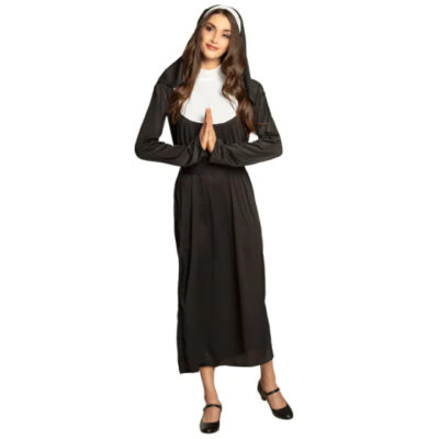 Habillage Non Dress-up Suit Ladies Black Size M - Boland
