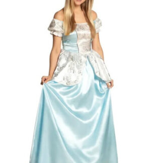 Habillage Costume Princesse Maribel Dames Bleu clair Taille 36/38 - Boland