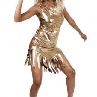 Habillage Tina Turner Tenue de ville Dames Or taille M - Boland