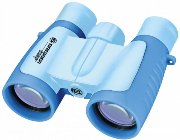 Jumelles jumelles junior 10,5 cm bleu caoutchouc - Bresser – Image 2