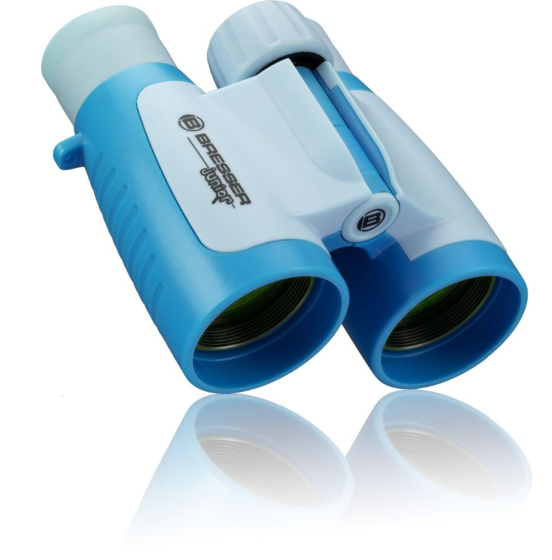 Jumelles jumelles junior 10,5 cm bleu caoutchouc - Bresser – Image 4