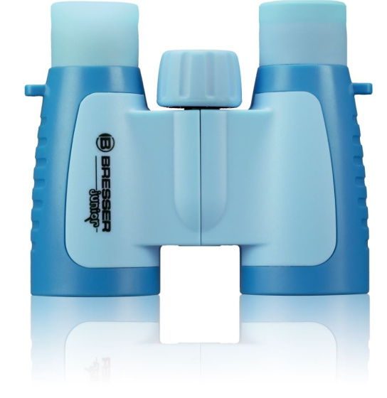 Jumelles jumelles junior 10,5 cm bleu caoutchouc - Bresser – Image 5