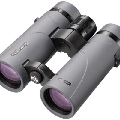 Jumelles Jumelles Pirsch ED 10x42 avec revêtement de phase gris - Bresser