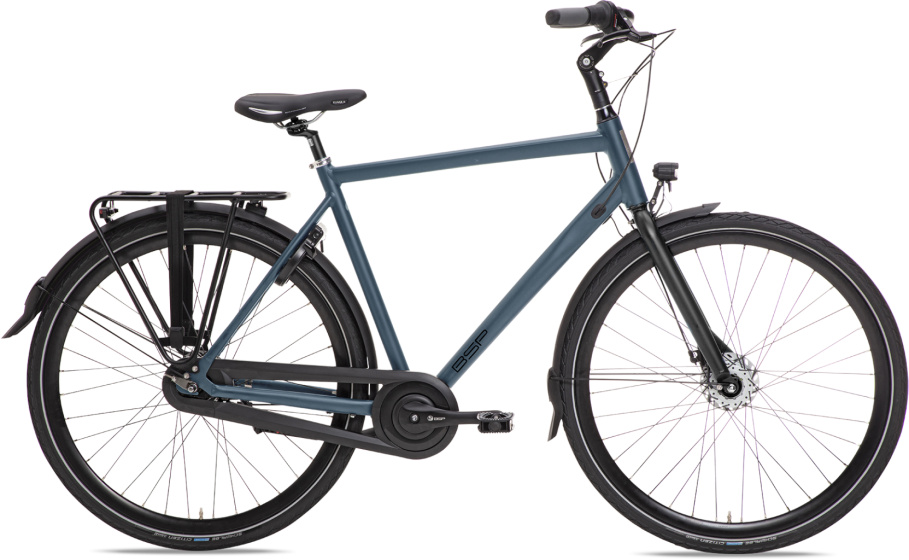Vélos hommes Voyager Aluminium Frame 28 Pouces 56 cm Homme 7SP Rollerbrakes Couleur du ciel - BSP