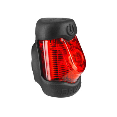 Feux arrières Brixxi Feu arrière Tige de selle avec feu de freinage USB Rouge - Busch + Müller