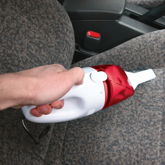 Car hoovers aspirateur de voiture 12V / 60W 36 cm blanc/rouge - Carpoint – Image 4