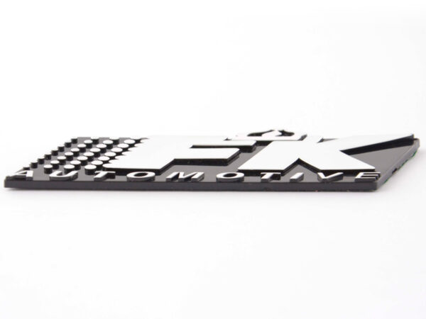 Autocollant chrome autocollant de voiture 3D 3D FK Automotive Logo chrome - – Image 6