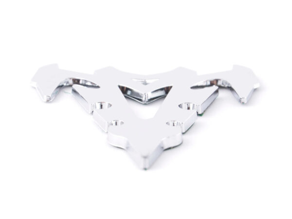 Autocollant chrome 3D Car Logo motif Shogun III 70x82 mm chrome - – Image 7
