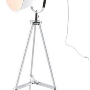 Lampes de table Spot Lampe à poser 26 x 65 cm E27 Acier 40W Blanc - Consortio